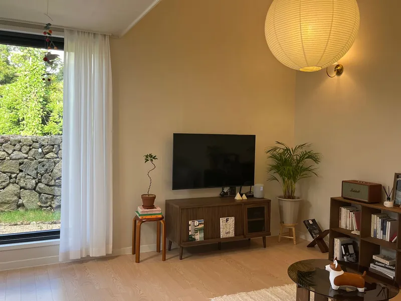 [Aewol, Jeju] Aewol townhouse with a stone wall where you can barbecue and have a fire 3