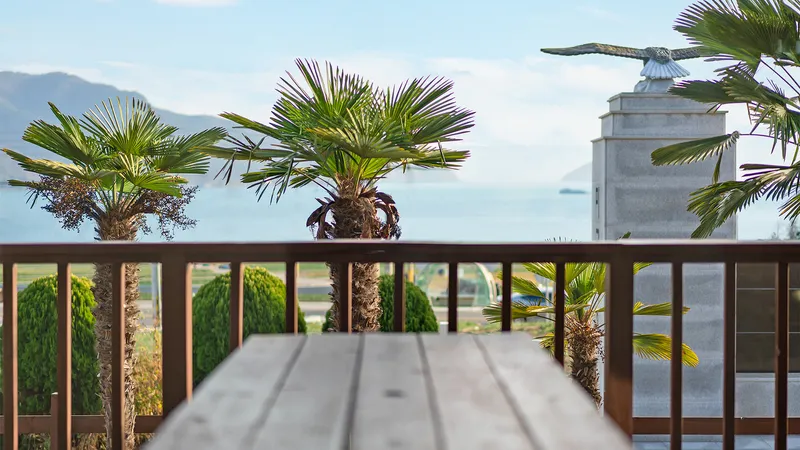 [Namhae] Ocean View Pension +101 located at the entrance of American Village 3