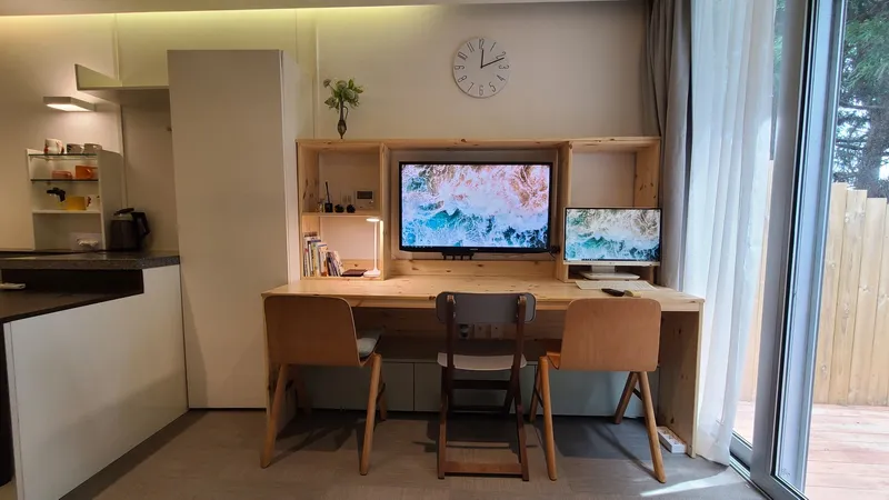 [Topyeong-dong, Seogwipo] (7 days or more) STAY Forest of Silence #1st floor terrace #Forest #Cedar stone wall forest [Seogwipo] 8