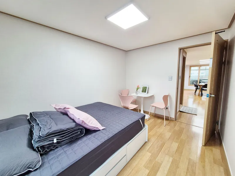 [Geomdan, Incheon] 5 minutes from Geomdan Majon Station #Spacious group accommodation next to the park 42