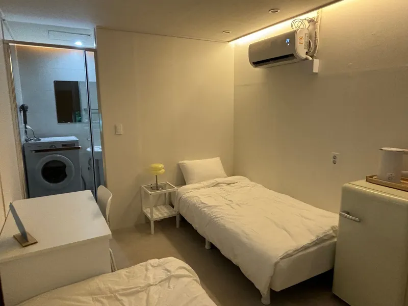 [Jung-gu, Seoul] Newly built, clean, 5-minute walk from Myeongdong Station, fully-equipped twin room 306 12