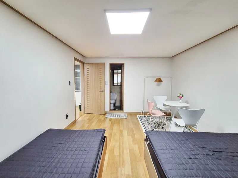 [Geomdan, Incheon] 5 minutes from Geomdan Majon Station #Spacious group accommodation next to the park 57