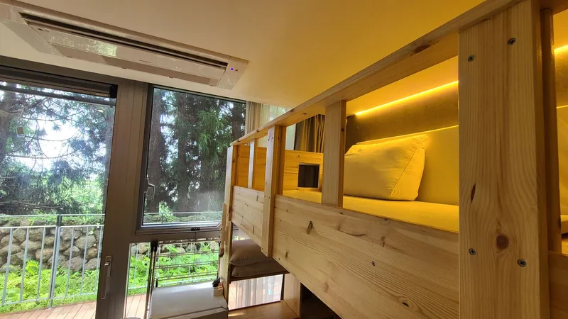 [Topyeong-dong, Seogwipo] (7 days or more) STAY Forest of Silence #1st floor terrace #Forest #Cedar stone wall forest [Seogwipo] 14
