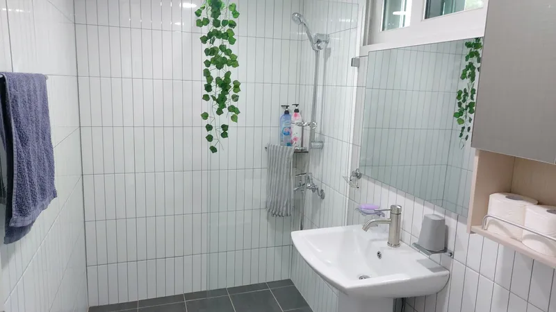 [Yangpyeong] River view and bicycle/walking path/fire pit pretty yard luxury one month living 1st floor 31