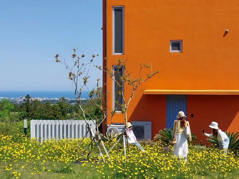 [Jocheon, Jeju] Exotic Swiss Village Rose 201 26