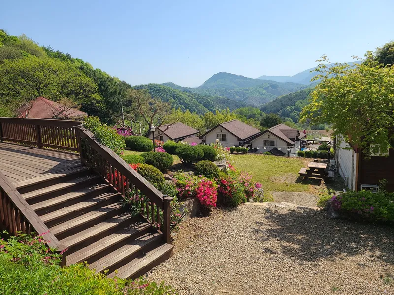 [Pyeongchang] Log M2 Room Private Duplex Pool A forest garden inside me 28