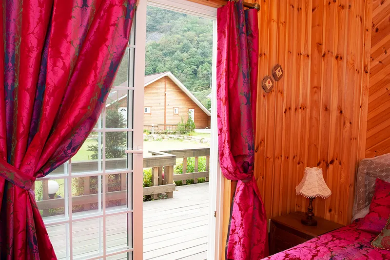 [Pyeongchang] Sarangcho, a wooden pension nestled between Geumdangsan Mountain and Geumdang Valley 5