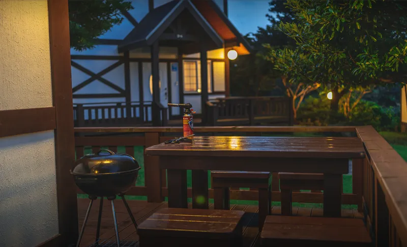 [Aewol, Jeju] Private duplex independent house Forest View individual terrace barbecue D-3 building 21
