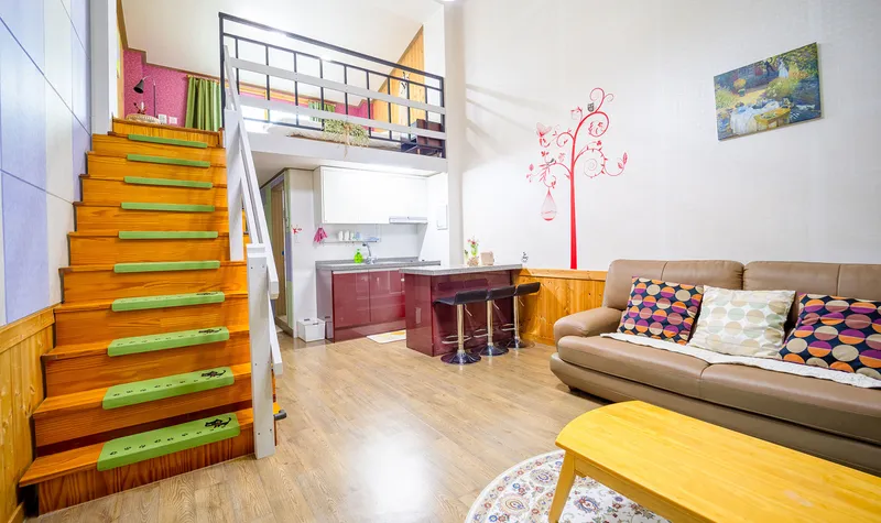 [Pyeongchang] A duplex accommodation where you can feel nature #Lilac 2