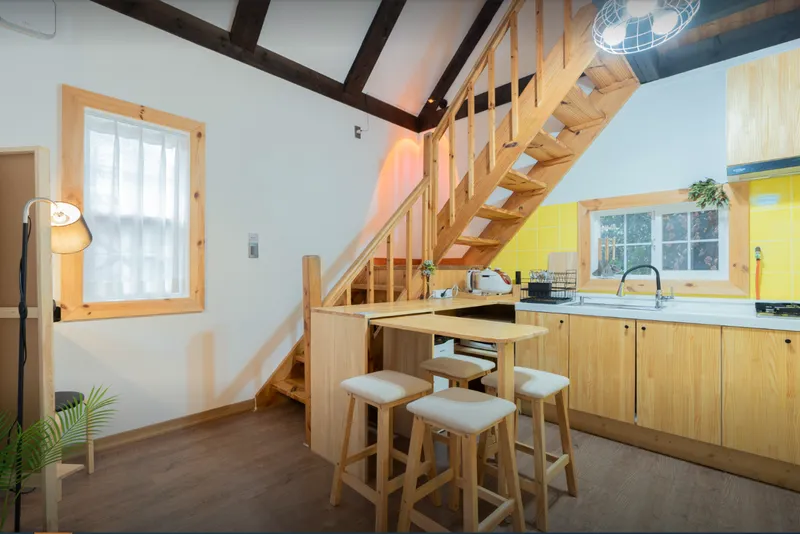 [Aewol, Jeju] Private two-story independent pension with large garden, individual terrace, barbecue D-7 5