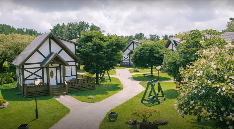 [Aewol, Jeju] Private duplex independent house in the forest area with individual terrace barbecue D-2 building 17