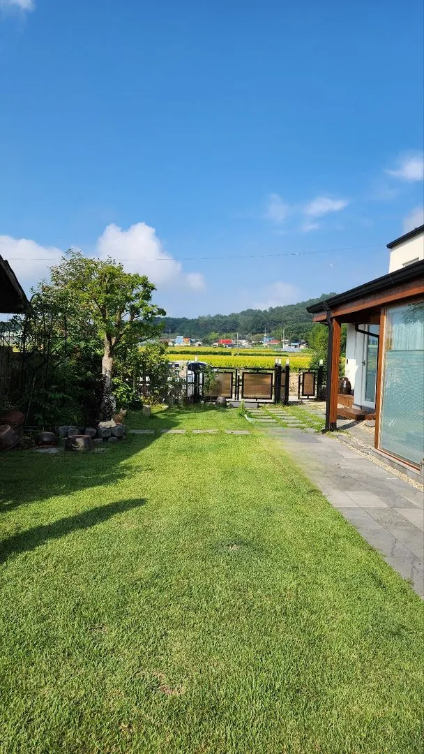 [Nonsan][Nonsan Yangchon] #Pets allowed #Spacious lawn #Sunlit view from large windows #Independent vacation home 42