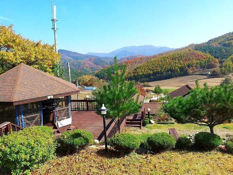 [Pyeongchang] Cabin A "Scent of the Forest" Duplex Private House, Pristine Area. Queen Bed Room, Downstairs Room 32